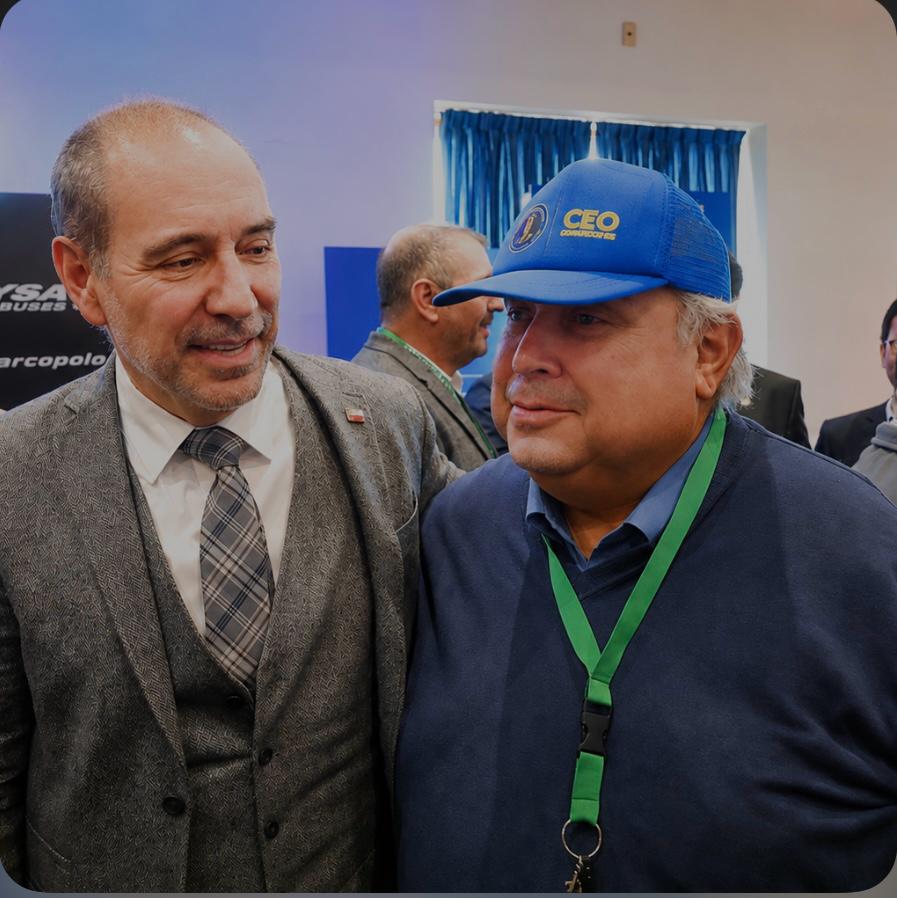 Reunion con Ministro OOPP y Transporte Don Louis de Grange