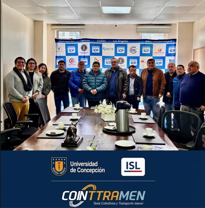 Reunion UdeC con Consorcio ICP y Federacion taxis colectivos