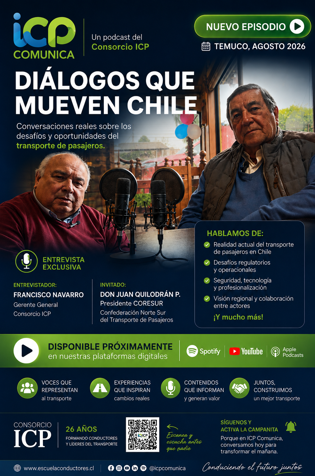 Podscat Nº3 Entrevista Pdte Coresur Norte con CEO Consorcio ICP