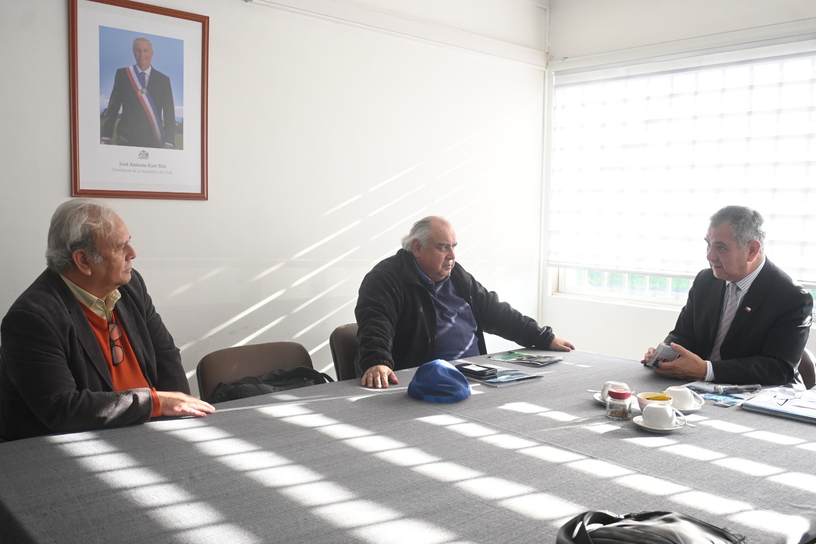 Importante reunion con Seremi Transportes Region Ñuble