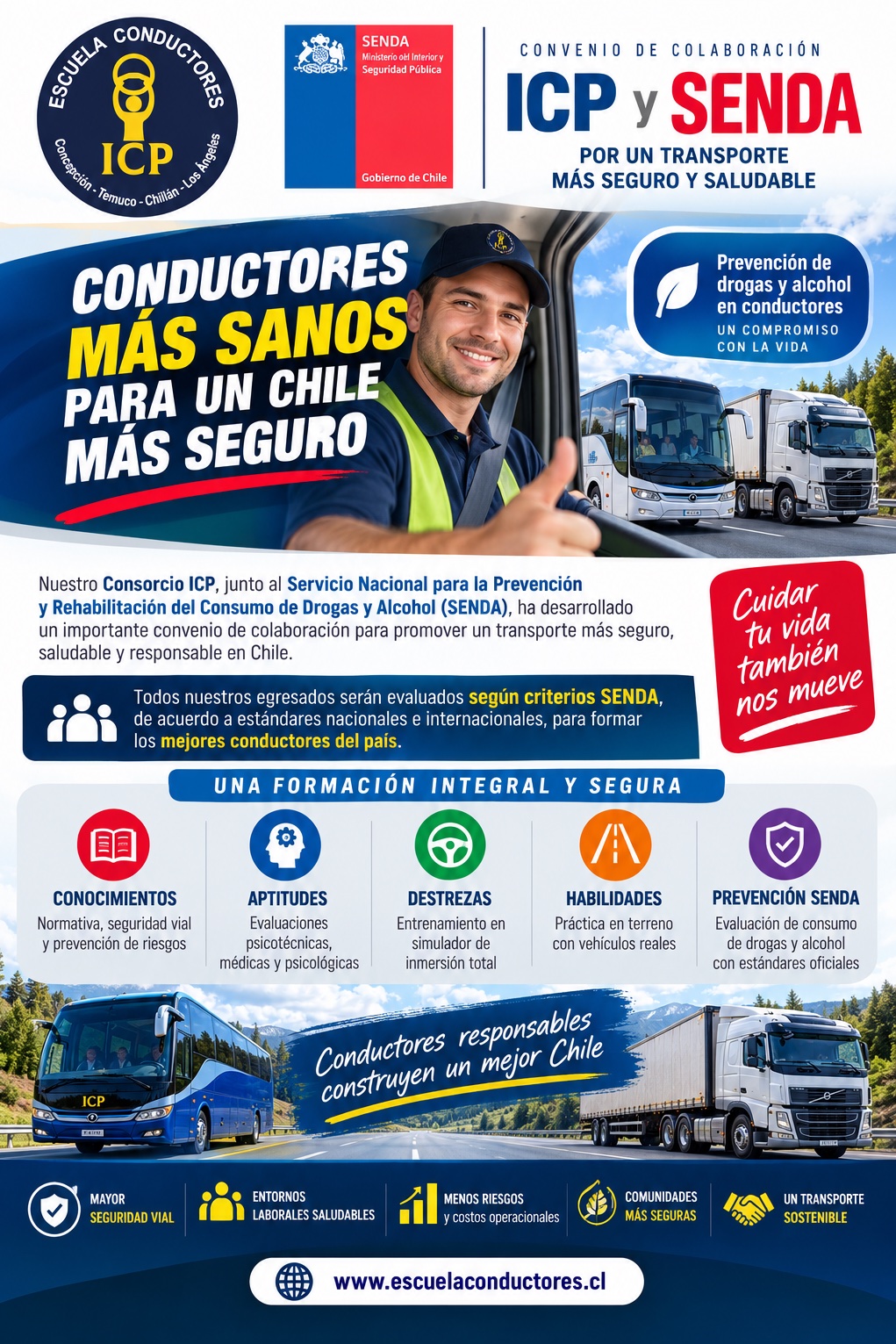 Convenio entre Senda y Consorcio ICP